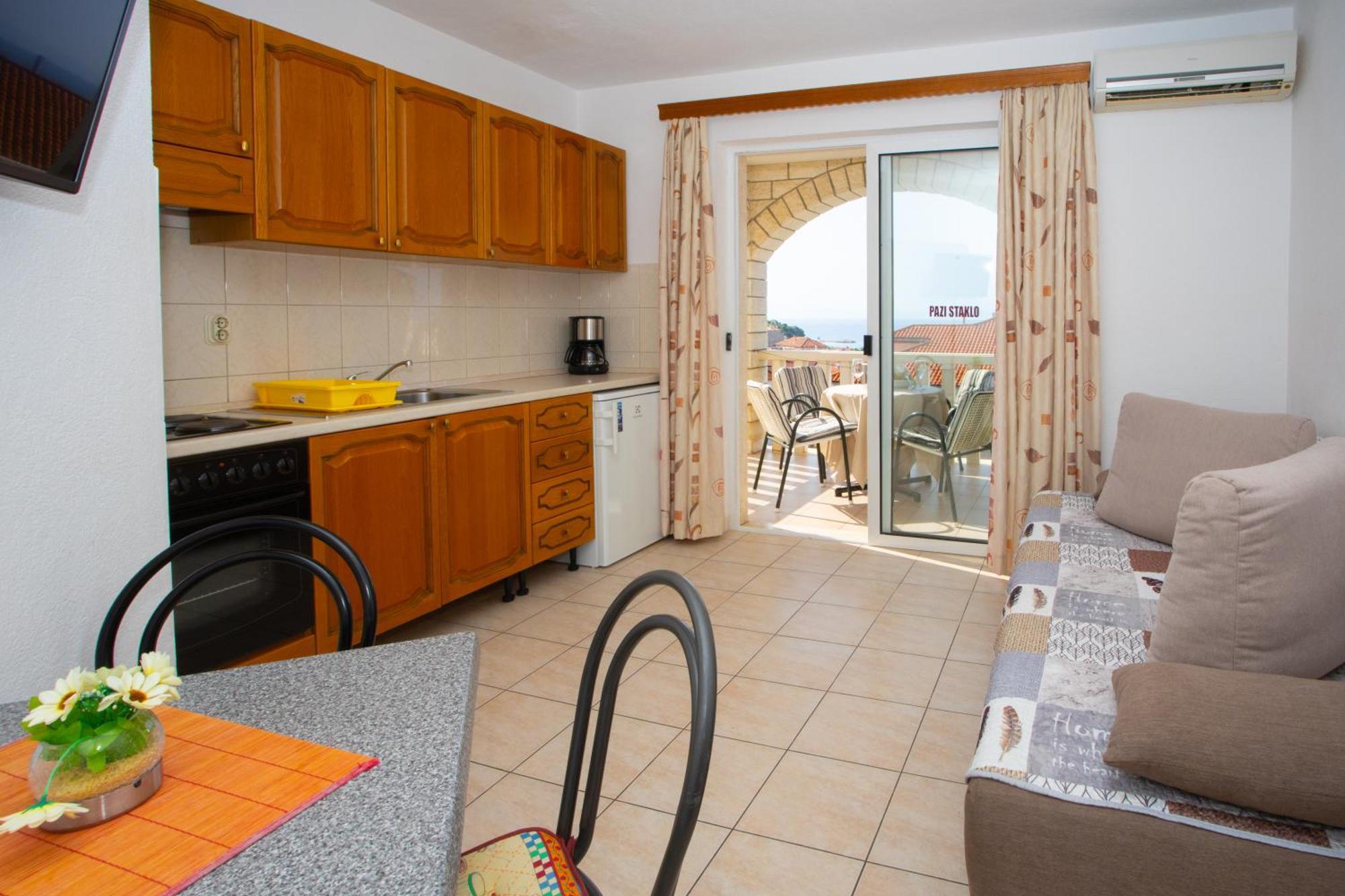 Apartmani Putnik Baška Voda Eksteriør billede